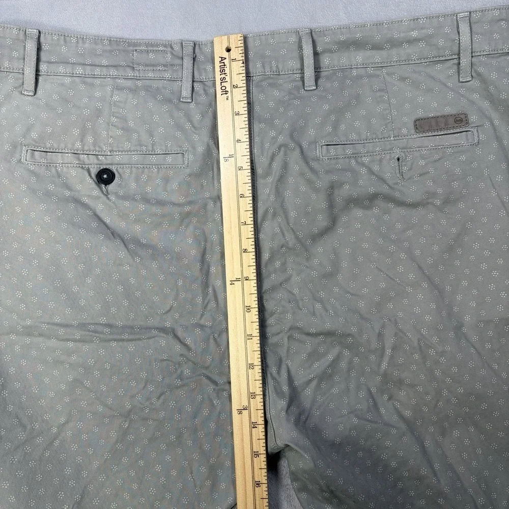 AG Adriano Goldschmied Wanderer Slim Trouser Shorts Mens Size 40 Light Grey